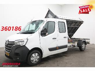 krockskadad bil auto Renault Master 2.3 dCi 165 PK 3-Seite Kipper DoKa 6-Pers. Airco Cruise AHK 2021/7
