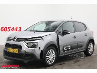 Coche accidentado Citroën C3 1.2 PureTech Feel Navi Clima Cruise PDC 62.639 km! 2021/10