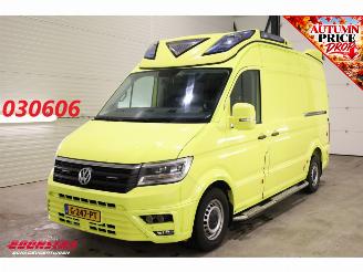 bruktbiler bedrijf Volkswagen Crafter 2.0 TDI 175 PK DSG Ambulance RTW Lucht 2X Schuifdeur LED Leder Airco Cruise PDC 2019/11