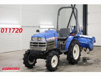 krockskadad bil machine Iseki  TM15 11 KW Minitraktor + Frees 419 Uur! 2002/6