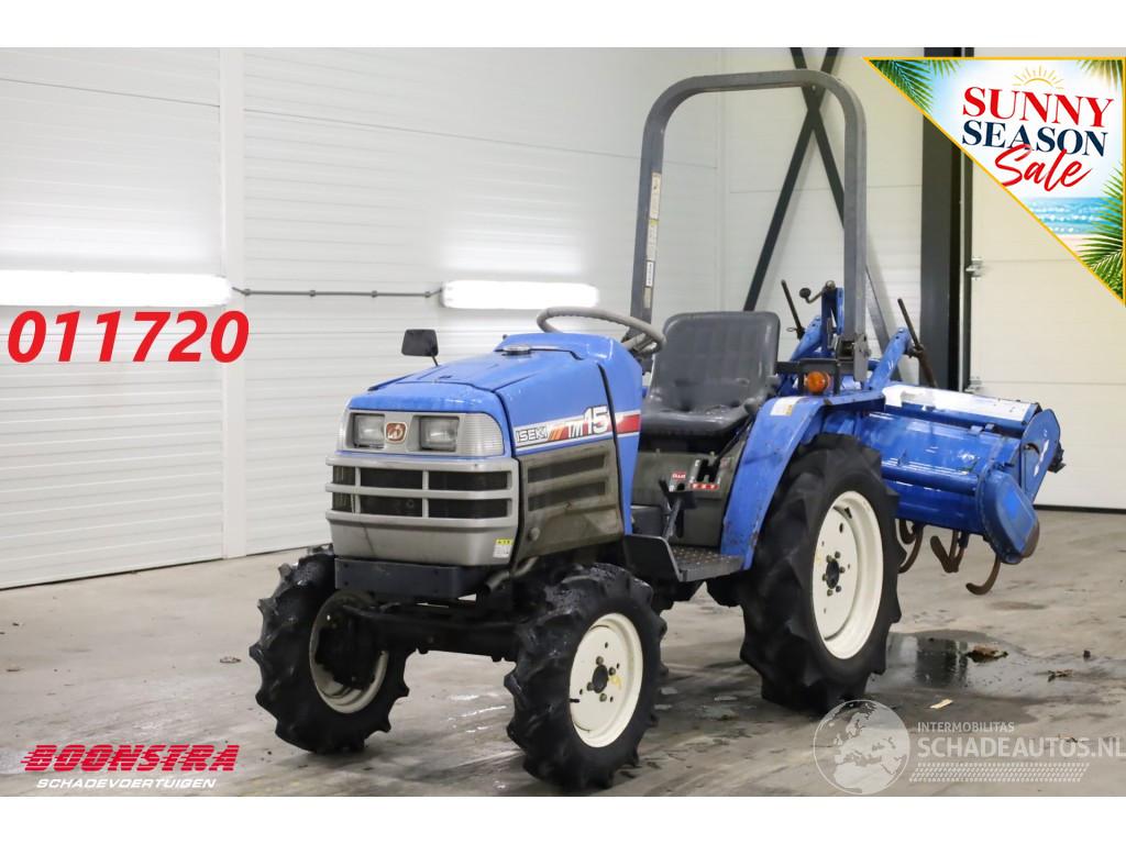 Iseki  TM15 11 KW Minitraktor + Frees 419 Uur