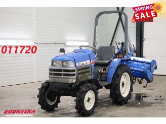 Vaurioauto  machines Iseki  TM15 11 KW Minitraktor + Frees 419 Uur 2002