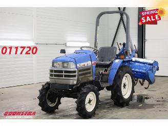 krockskadad bil machine Iseki  TM15 11 KW Minitraktor + Frees 419 Uur 2002/1
