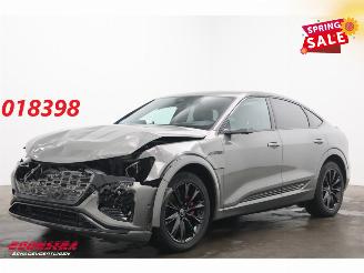 krockskadad bil auto Audi Q8 55 Quattro Plus 115 kWh LED ACC B&O HUD 360° Memory AHK 2023/7