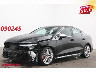 krockskadad bil auto Audi S3 Limousine 2.0 TFSI Quattro Schuifdak Matrix B&O ACC Virtual SHZ 2022/10