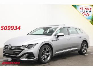 krockskadad bil auto Volkswagen Arteon 1.4 TSI eHybrid R-Line Pano LED ACC Leder Memory 360° AHK 2022/7