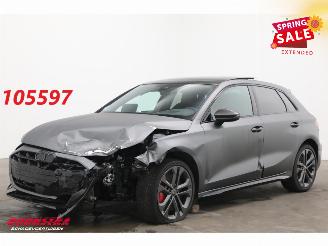 krockskadad bil auto Audi S3 Sportback 2.0 TFSI S3 Quattro Matrix Schuifdak HUD Sonos ACC Camera 11.184 km! 2025/4