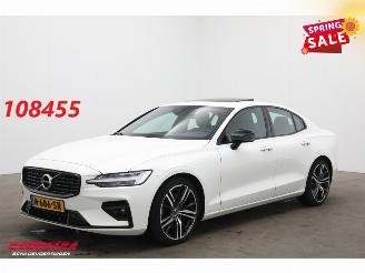 krockskadad bil auto Volvo S-60 B4 R-Design MOTORSCHADEN Pano LED ACC H/K Memory LRHZ AHK 2021/12