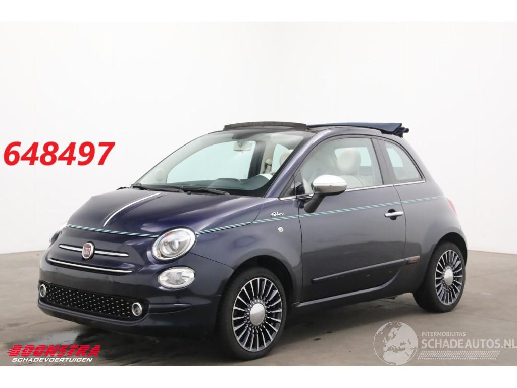 Fiat 500C 1.2 Riva Leder Navi Airco PDC