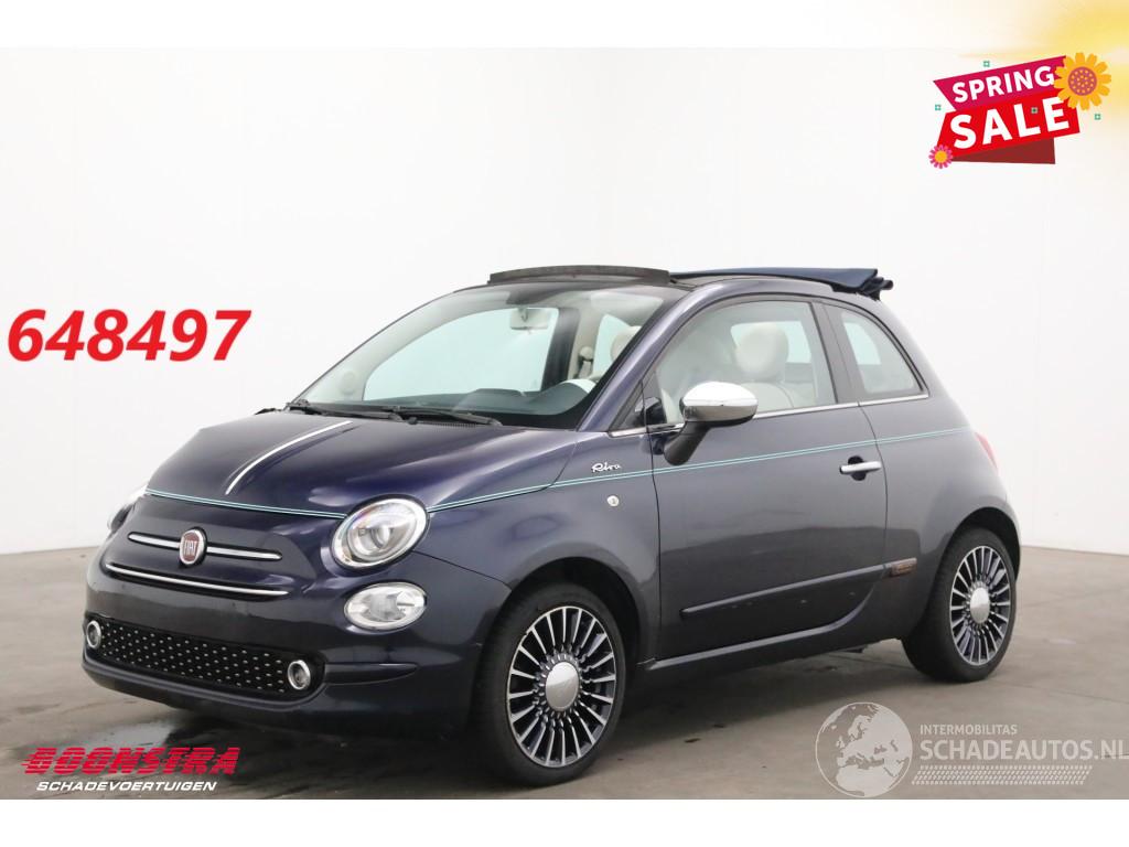 Fiat 500C 1.2 Riva Leder Navi Airco PDC
