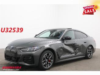 skadebil auto BMW i4 M50 84 kWh Schuifdak LED ACC H/K HUD Memory 360° AHK 2024/11