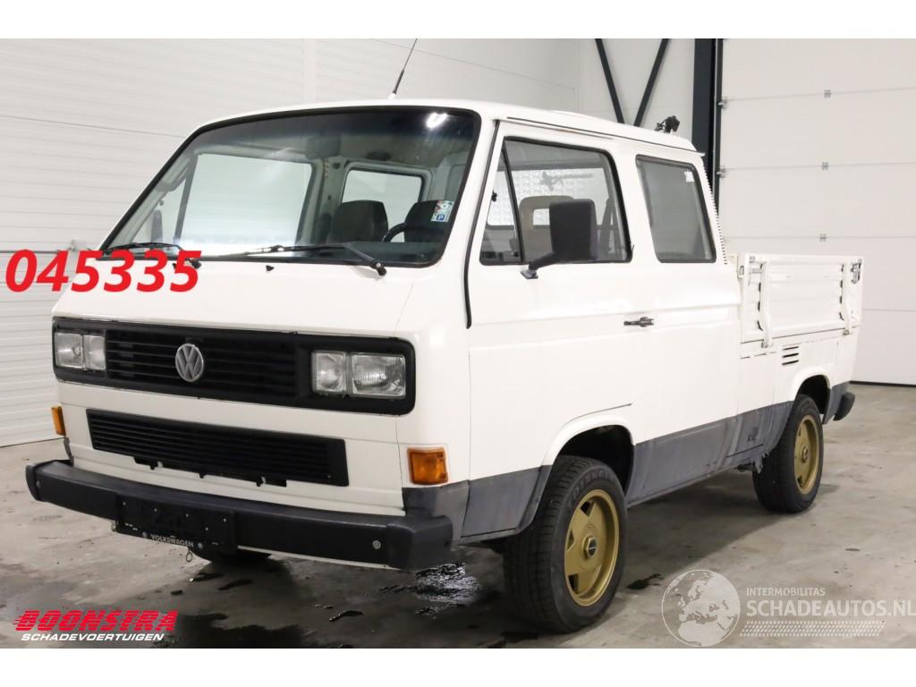 Volkswagen Transporter T3 1.7 D Pritsche DoKa 6-Pers AHK
