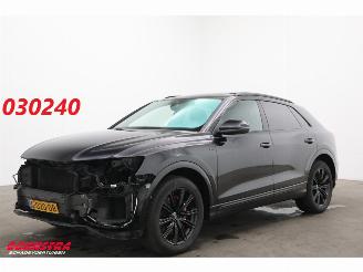 uszkodzony samochody osobowe Audi Q8 50 TDI Quattro S-Line Teilediebstahl Pano LED ACC B&O Camera AHK 2019/4