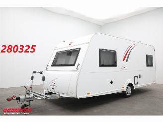 skadebil caravan Burstner  Premio 490 TL Mover Luifel Fietsendrager Rondzit 2015/6