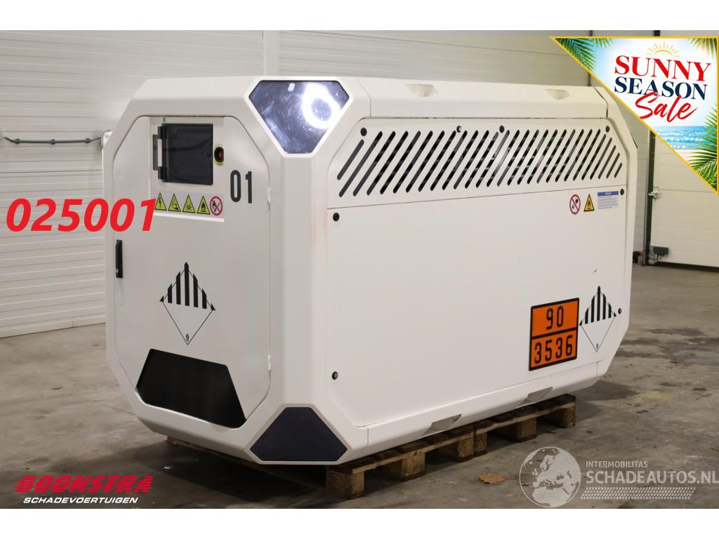   The Box Battery Pack GenSet 200kWh 80kW 400VAC