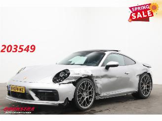 krockskadad bil auto Porsche 911 992 3.0 Carrera Orig. NL Bose Schuifdak Sport Chrono 360° Bose 2020/3