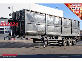 krockskadad bil oplegger Stas  S300CX Kipper 3-Asser 55m3 2019/1