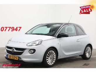 krockskadad bil auto Opel Adam 1.0 Turbo Slam Pano Leder Clima Cruise LRHZ SHZ PDC 2016/2