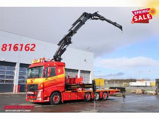 krockskadad bil vrachtwagen Volvo FH 460 Hiab X-Hipro 548 (BJ2021) Jib Full Air 8X2 2018/3