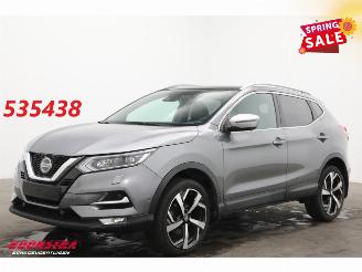 krockskadad bil auto Nissan Qashqai 1.3 DIG-T Visia Pano LED Memory Bose 360° SHZ 2019/2