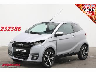 skadebil brommobiel Aixam  E Coupe Elektrisch Premium Moped Leder Bluetooth Camera 2021/11
