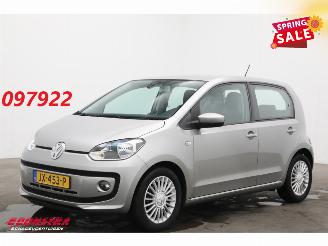 krockskadad bil auto Volkswagen Up! 1.0 high up! BM Airco Cruise PDC Org.NL! 2016/7