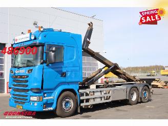 damaged trucks Scania R R450 6X2 VDL S-21-6400 Full Air Standairco 2017/11
