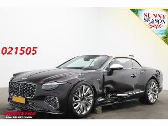 Damaged car Bentley Continental GTC 4.0 V8 Hybrid Mulliner Ceramic HUD ACC Memory 360° 4.606 km 2025/3