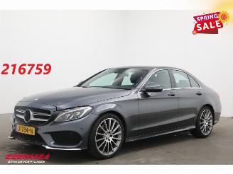 Voiture accidenté Mercedes C-klasse 220 CDI 7G-Tronic AMG LED Leder Burmester Camera SHZ 2015/6