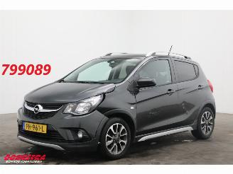 krockskadad bil auto Opel Karl 1.0 Rocks Online Edition Bluetooth Airco Cruise 2017/6