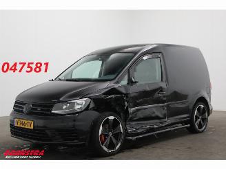 krockskadad bil bedrijf Volkswagen Caddy 2.0 TDI L1H1 BMT Trendline Leder 19" Airco Cruise AHK 2019/1