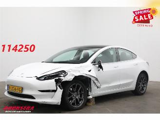 skadebil auto Tesla Model 3 Standard RWD Plus 60 kWh Pano LED ACC Leder Camera SHZ 2020/12
