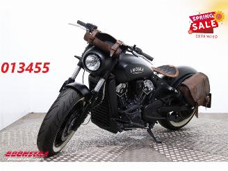 Indian Scout Bobber Custom Miller Exhaust ABS picture 1