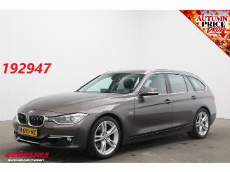 krockskadad bil auto BMW 3-serie Touring 320i Aut. Luxury Xenon Camera SHZ Navi Clima Cruise Apple Carplay/Android Auto 2013/2