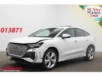 skadebil auto Audi Q4 55 quattro S Edition 82 kWh Pano LED ACC Memory Camera AHK 2024/9
