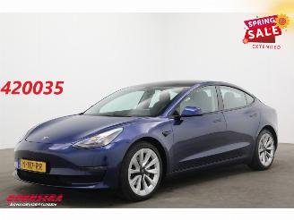 skadebil auto Tesla Model 3 Long Range AWD 75 kWh Fahrbereit Pano LED ACC Leder Camera LRHZ 2021/12