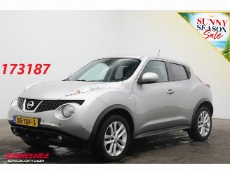 krockskadad bil auto Nissan Juke 1.6 Aut. Tekna Leder Navi Clima Cruise Camera PDC AHK 125.753 km! 2012/1