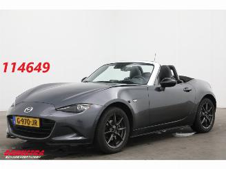 damaged passenger cars Mazda MX-5 1.5 SkyActiv-G 131 GT-M Leder Navi Clima Cruise SHZ PDC 2016/6