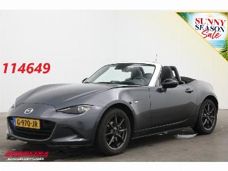 Schadeauto Mazda MX-5 1.5 SkyActiv-G 131 GT-M Leder Navi Clima Cruise SHZ PDC 2016/6