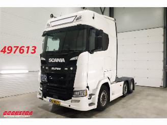 skadebil vrachtwagen Scania S S450 Leder ACC Retarder Standairco 6X2 Euro 6 2018/1
