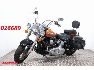 dommages motocyclettes  Harley-Davidson  FLSTC Heritage Softail Classic 9.619 Mijl! 2016/7
