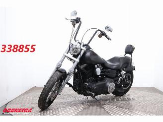 skadebil motor Harley-Davidson  FXDB Street Bob Vance Hines 2012/7