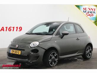 Voiture accidenté Fiat 500 0.9 TwinAir Turbo Sport 500S Aut. Leder Navi Clima Cruise PDC 2018/9