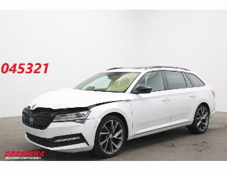 Vaurioauto  passenger cars Skoda Superb Combi 2.0 TDI 200 PK DSG SportLine LED ACC Virtual Camera LRHZ AHK 2024/5