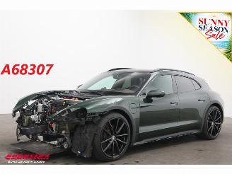 krockskadad bil auto Porsche Taycan 4S 105 kWh Teilediebstahl Pano HUD Sport Chrono PASM PDLS+ Bose 360° 2024/9