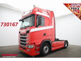 dommages camions /poids lourds Scania S Full Air ACC Standairco Retarder Hydrauliek Leder 2024/1