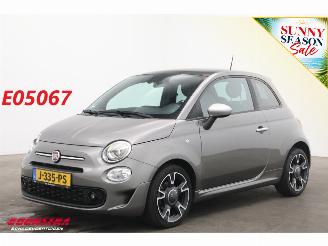 krockskadad bil auto Fiat 500 1.0 Hybrid Rockstar Schuifdak Navi Clima Cruise PDC 2020/9