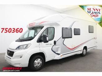 krockskadad bil camper Challenger 398 EB Genesis 2.3 MJ Solar Airco Hefbed Queensbed Navi Cruise TV AHK 54.883 km! 2016/9