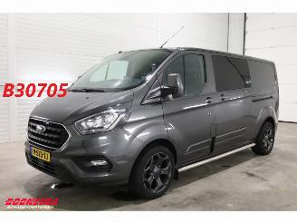 uszkodzony samochody ciężarowe Ford Transit Custom 2.0 TDCI 170 PK Aut. L2H1 Limited DoKa DC Cruise Leder PDC AHK 2018/11