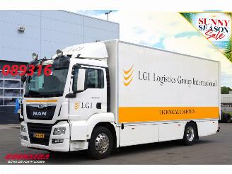 krockskadad bil vrachtwagen MAN TGS 18.320 Fahrbereit Full Air XXL-LBW Camera Navi 2017/4